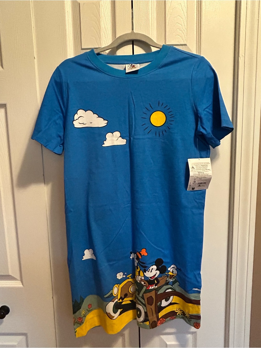Disney Blue Mickey Mouse Dress